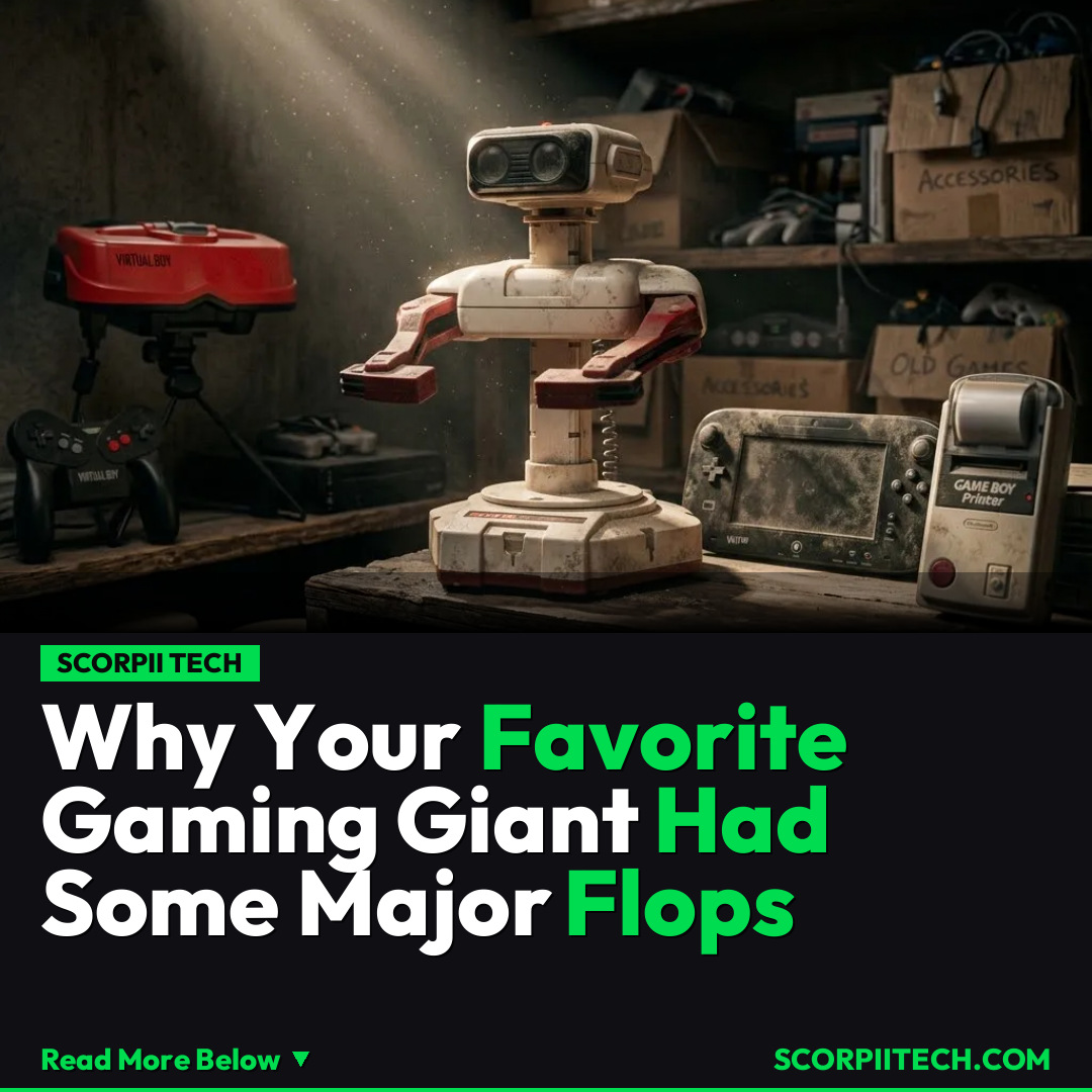 Why Your Favorite Gaming Giant Had Some Major Flops