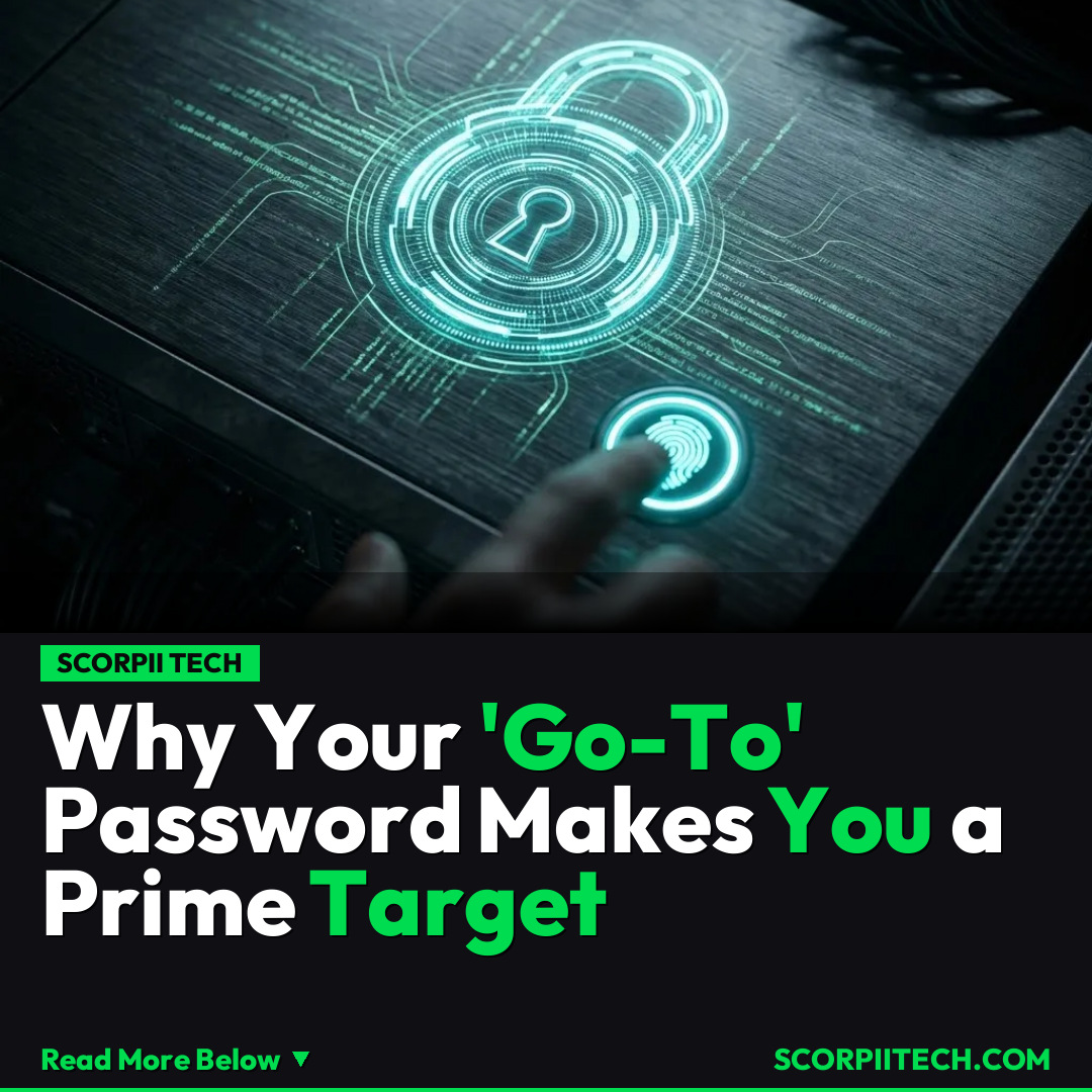 Why Your 'Go-To' Password Makes You a Prime Target