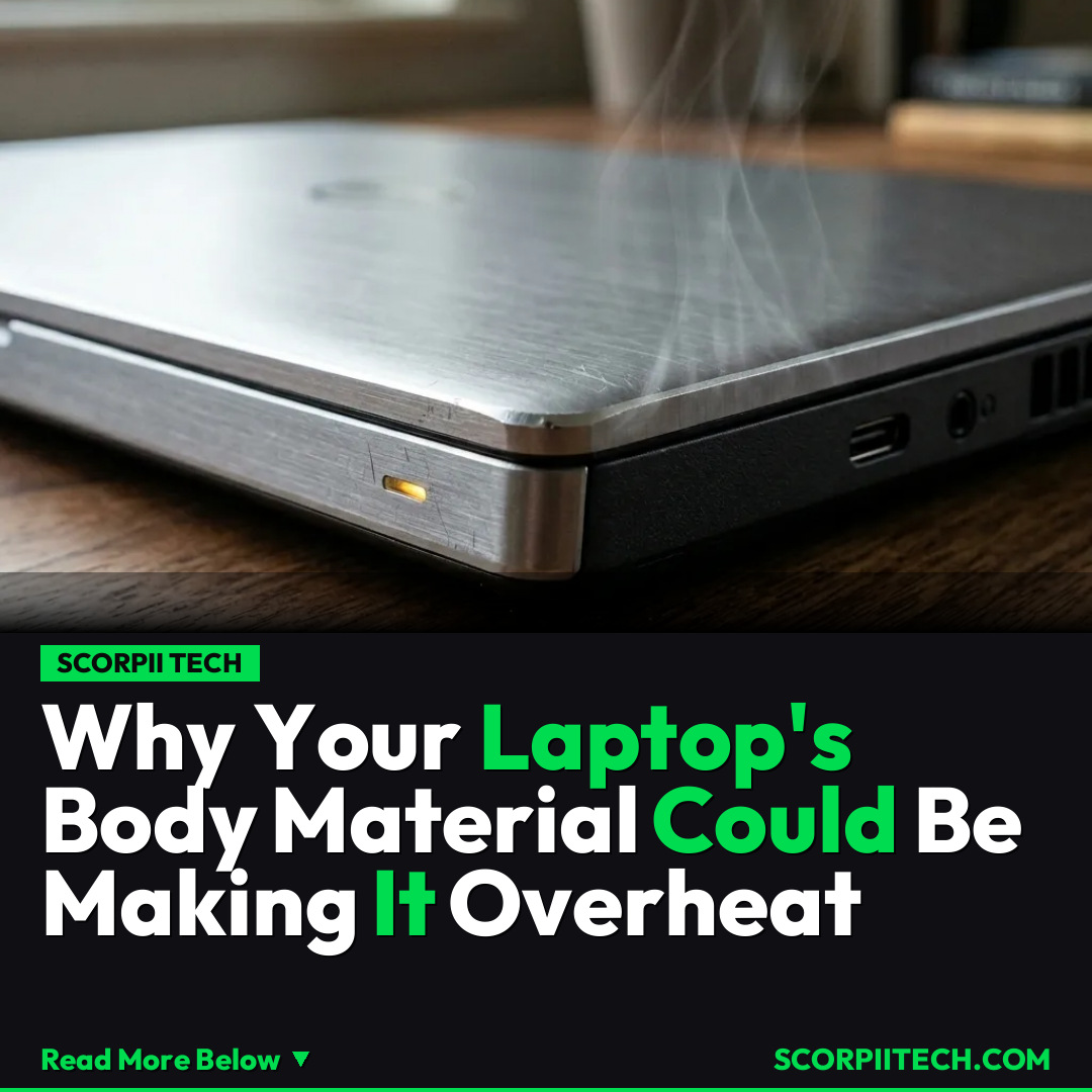 Why Your Laptop's Body Material Could Be Making It Overheat