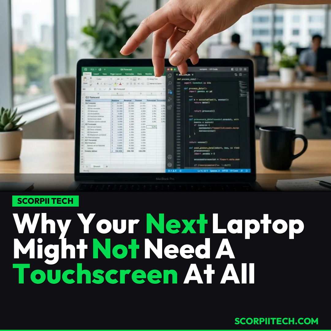 Why Your Next Laptop Might Not Need A Touchscreen At All