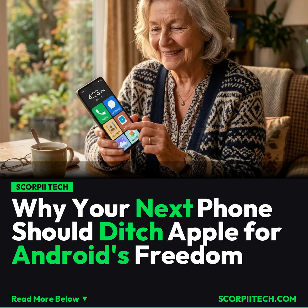 Why Your Next Phone Should Ditch Apple for Android's Freedom