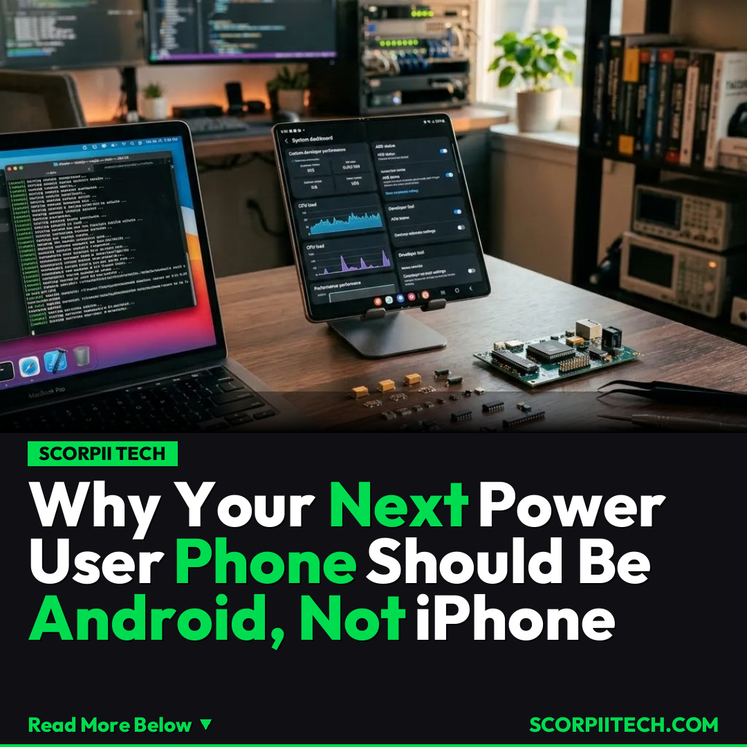 Why Your Next Power User Phone Should Be Android, Not iPhone
