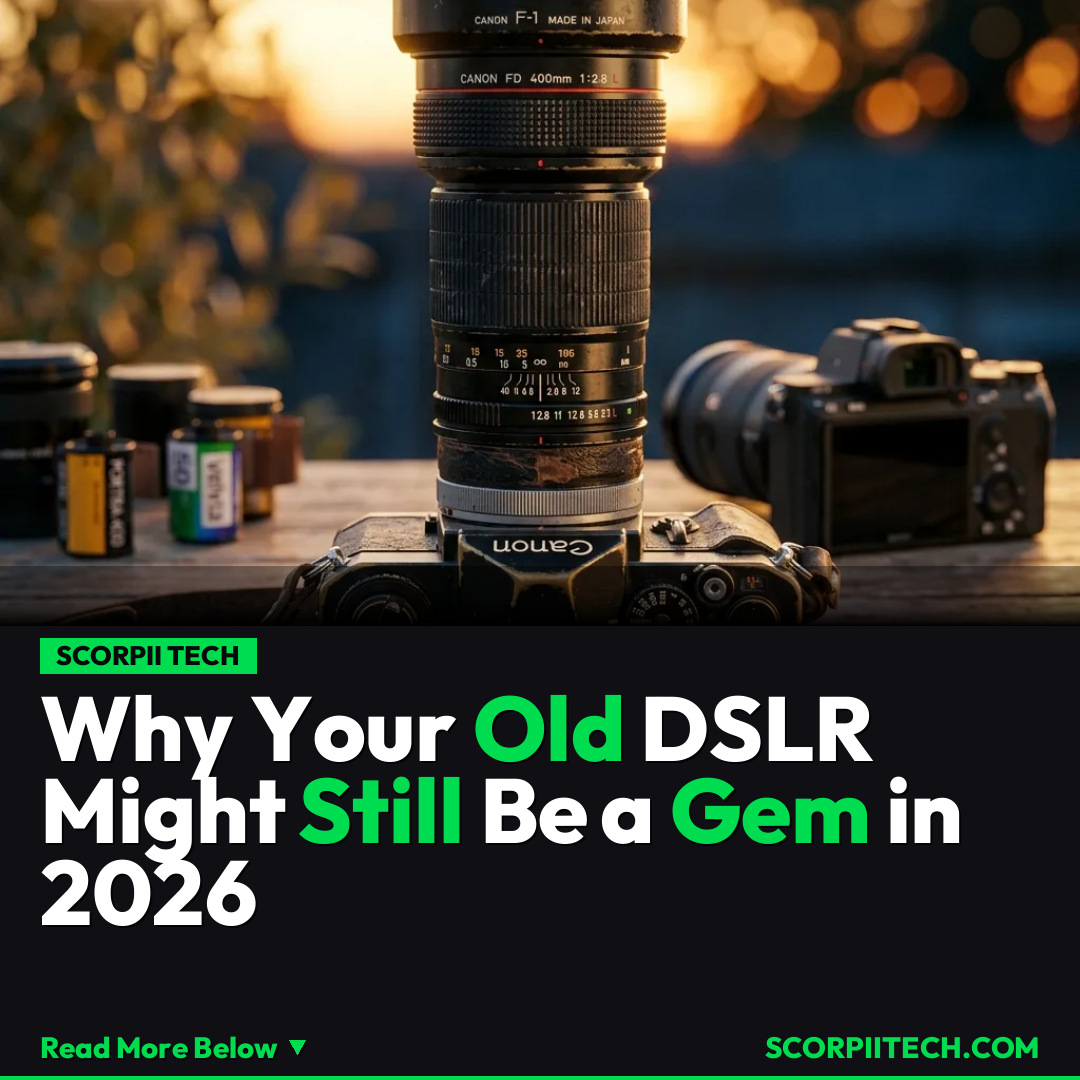Why Your Old DSLR Might Still Be a Gem in 2026