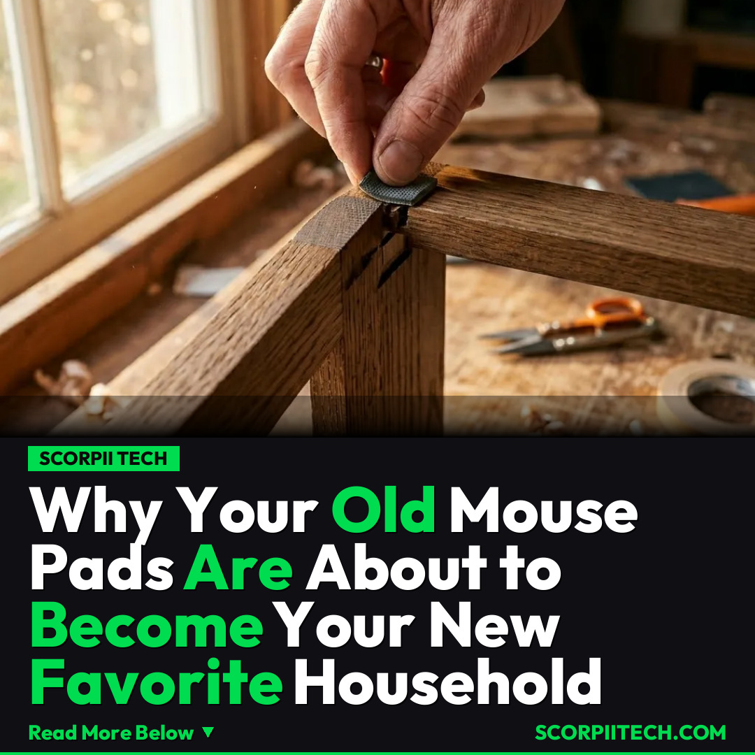 Why Your Old Mouse Pads Are About to Become Your New Favorite Household Hack