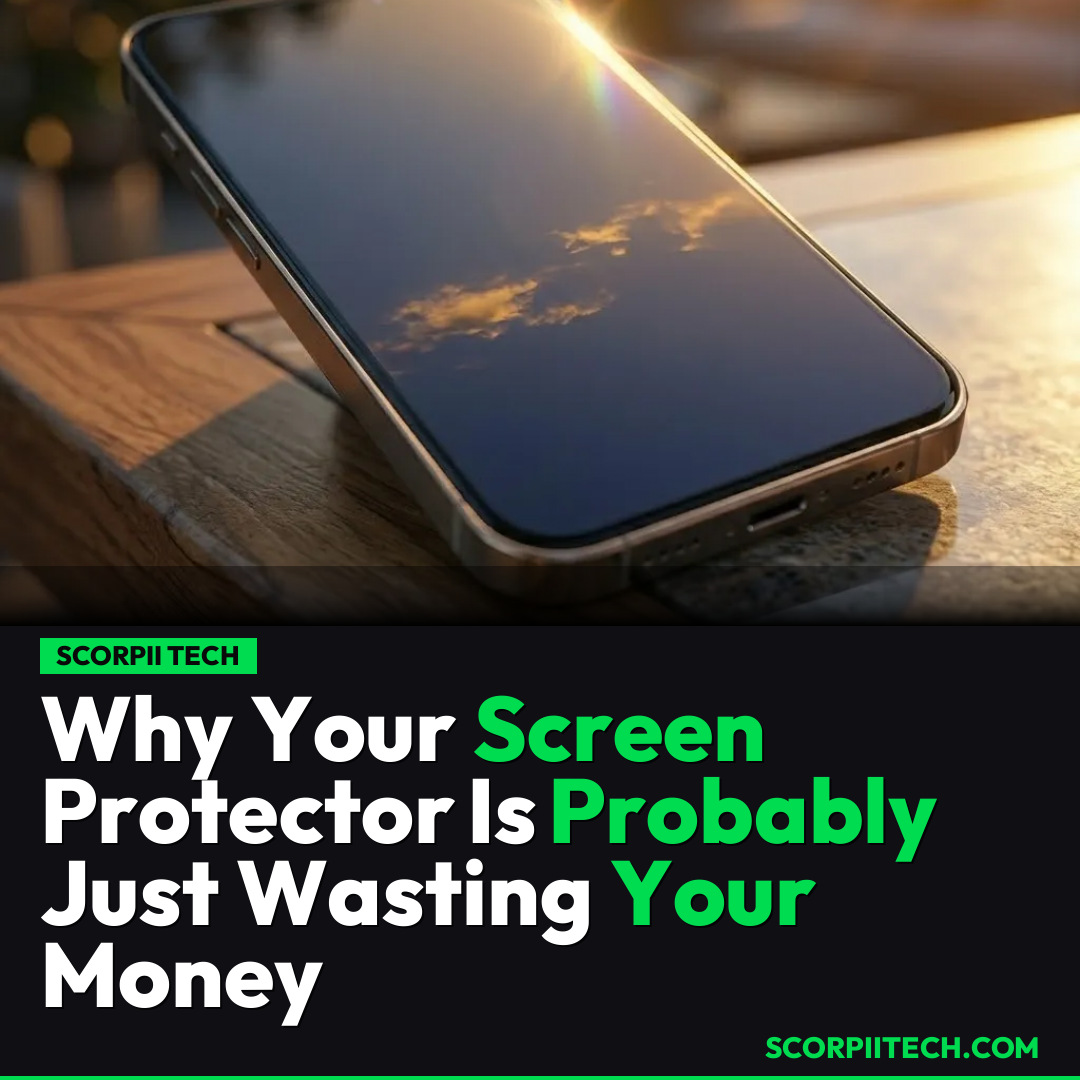 Why Your Screen Protector Is Probably Just Wasting Your Money