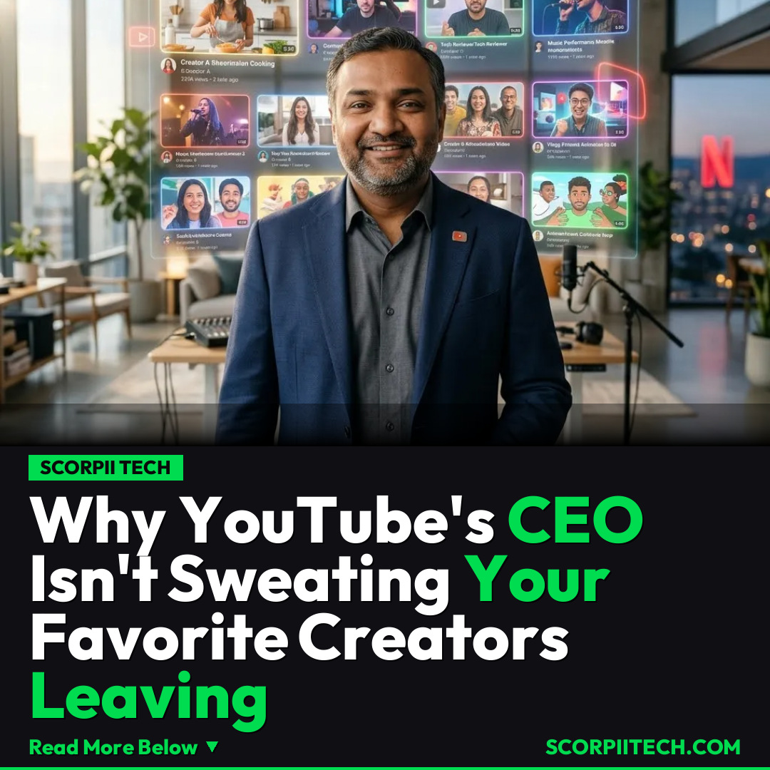 Why YouTube's CEO Isn't Sweating Your Favorite Creators Leaving