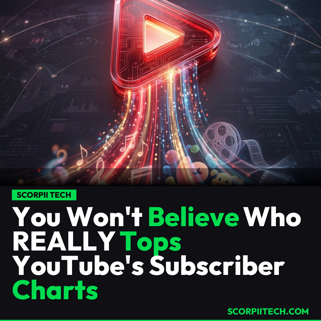 You Won't Believe Who REALLY Tops YouTube's Subscriber Charts
