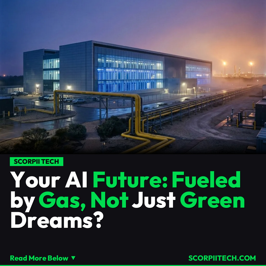 Your AI Future: Fueled by Gas, Not Just Green Dreams?
