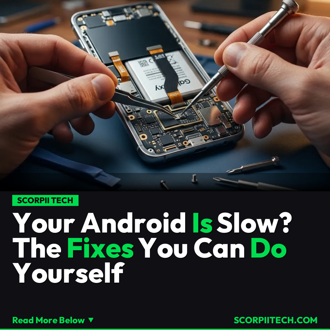 Your Android Is Slow? The Fixes You Can Do Yourself