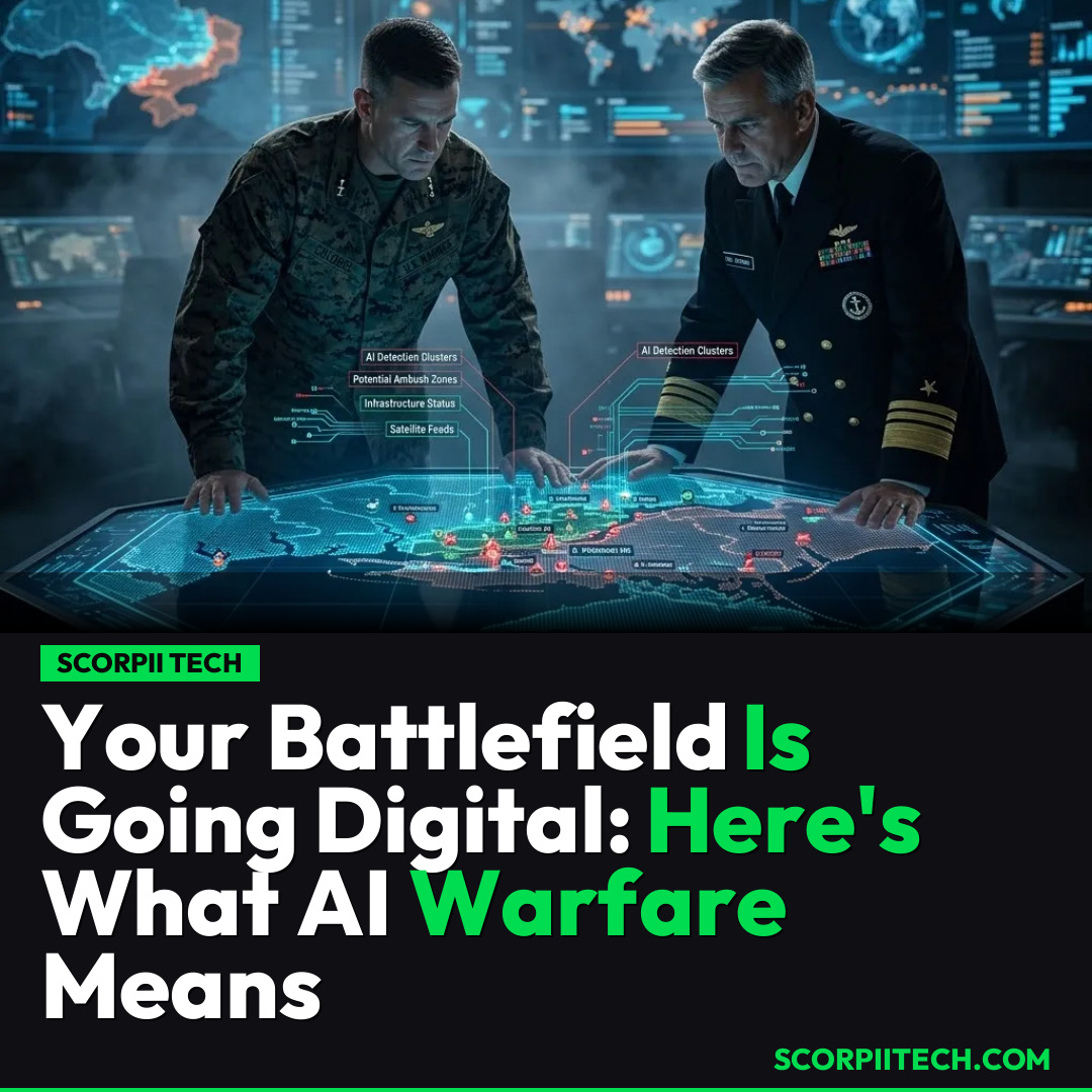 Your Battlefield Is Going Digital: Here's What AI Warfare Means