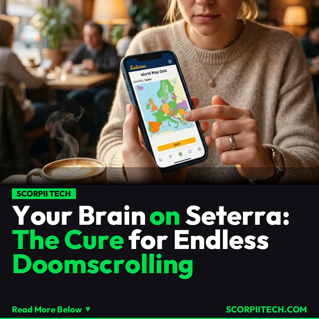Your Brain on Seterra: The Cure for Endless Doomscrolling