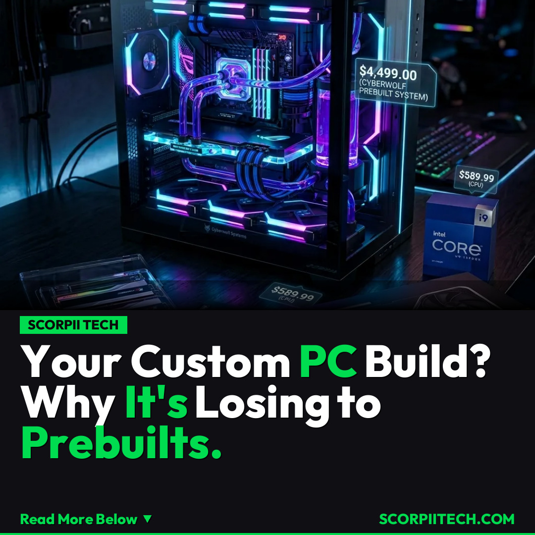 Your Custom PC Build? Why It's Losing to Prebuilts.
