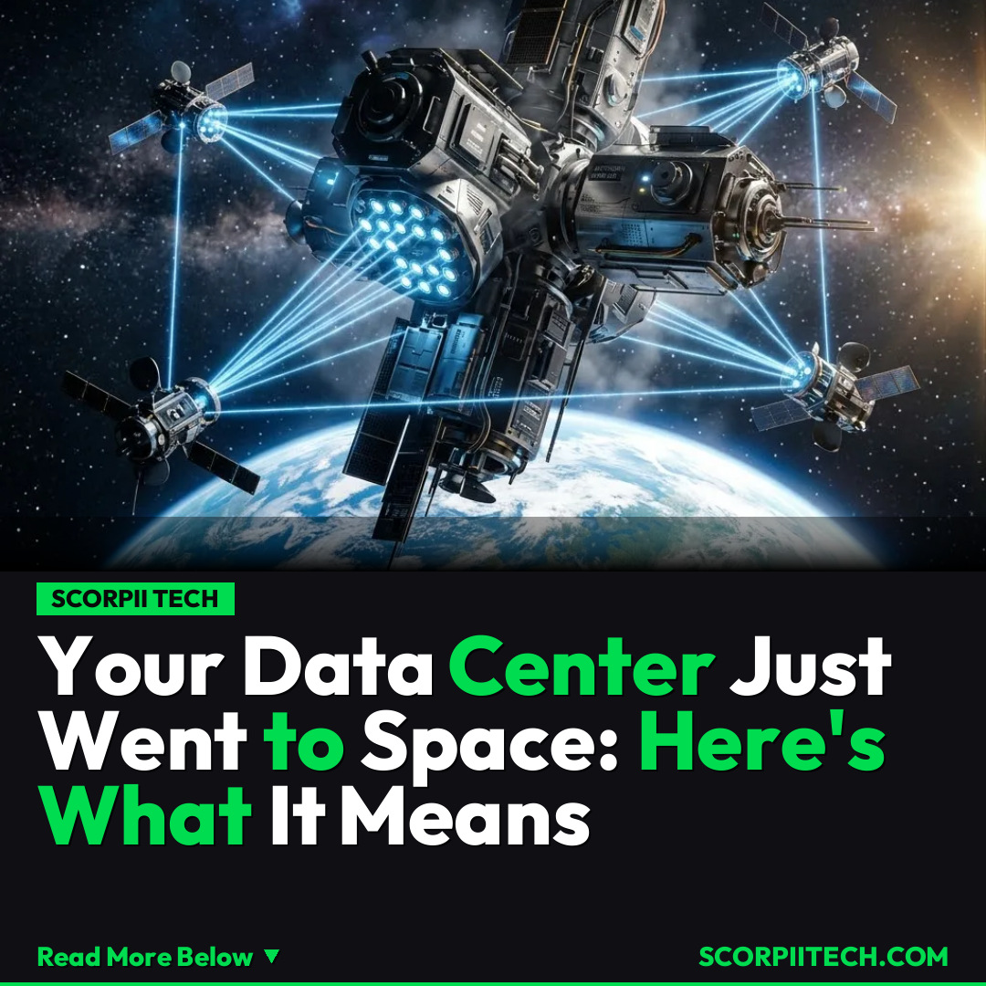 Your Data Center Just Went to Space: Here's What It Means