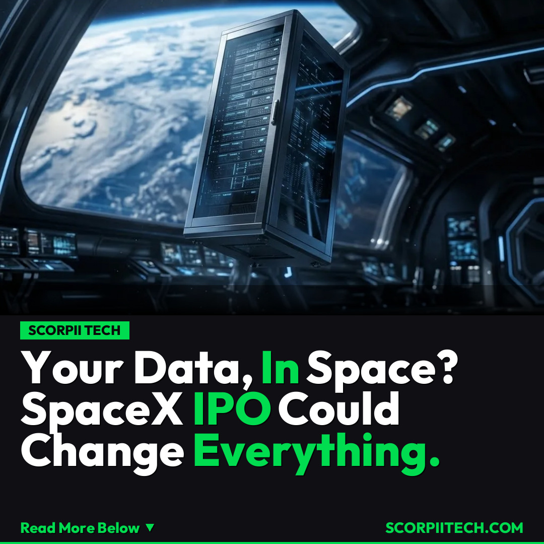 Your Data, In Space? SpaceX IPO Could Change Everything.