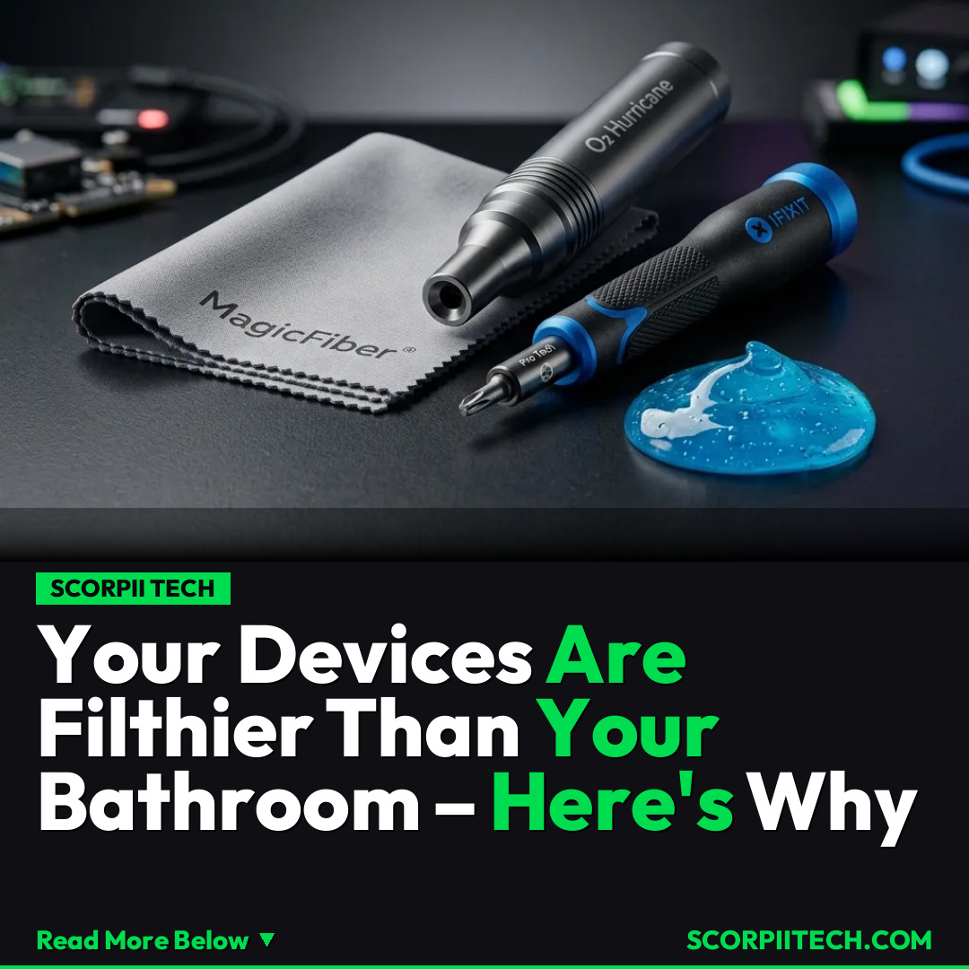 Your Devices Are Filthier Than Your Bathroom – Here's Why
