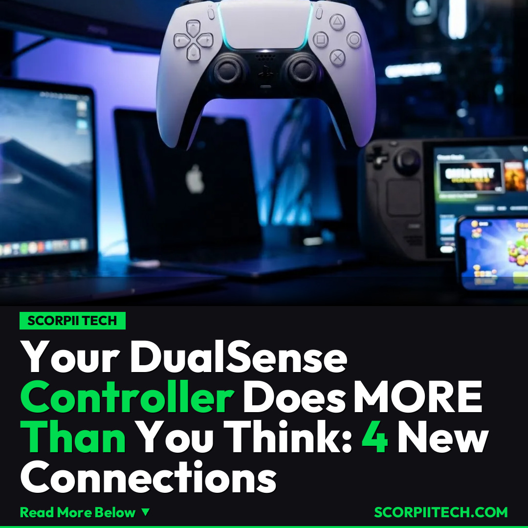 Your DualSense Controller Does MORE Than You Think: 4 New Connections
