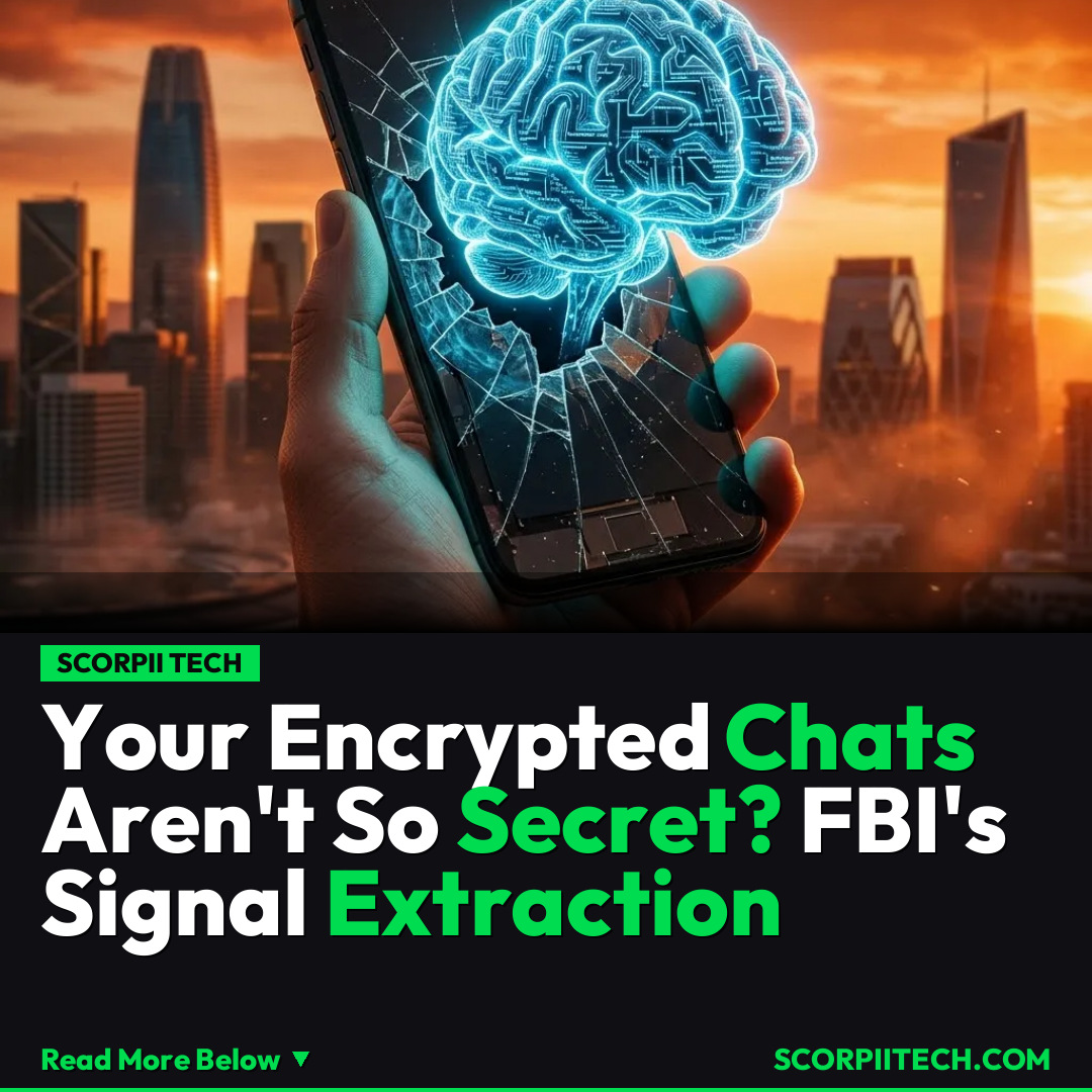 Your Encrypted Chats Aren't So Secret? FBI's Signal Extraction
