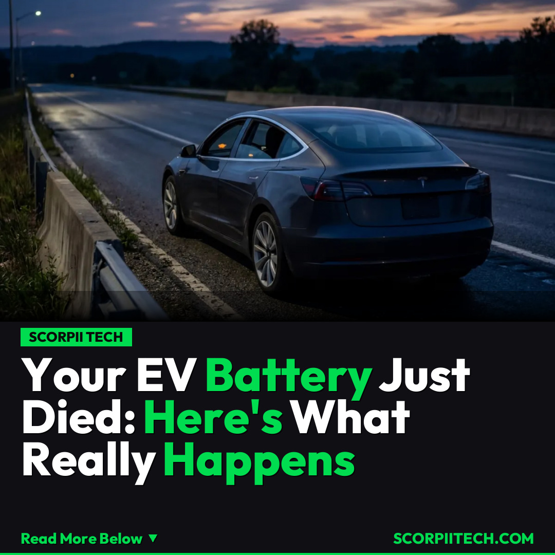 Your EV Battery Just Died: Here's What Really Happens