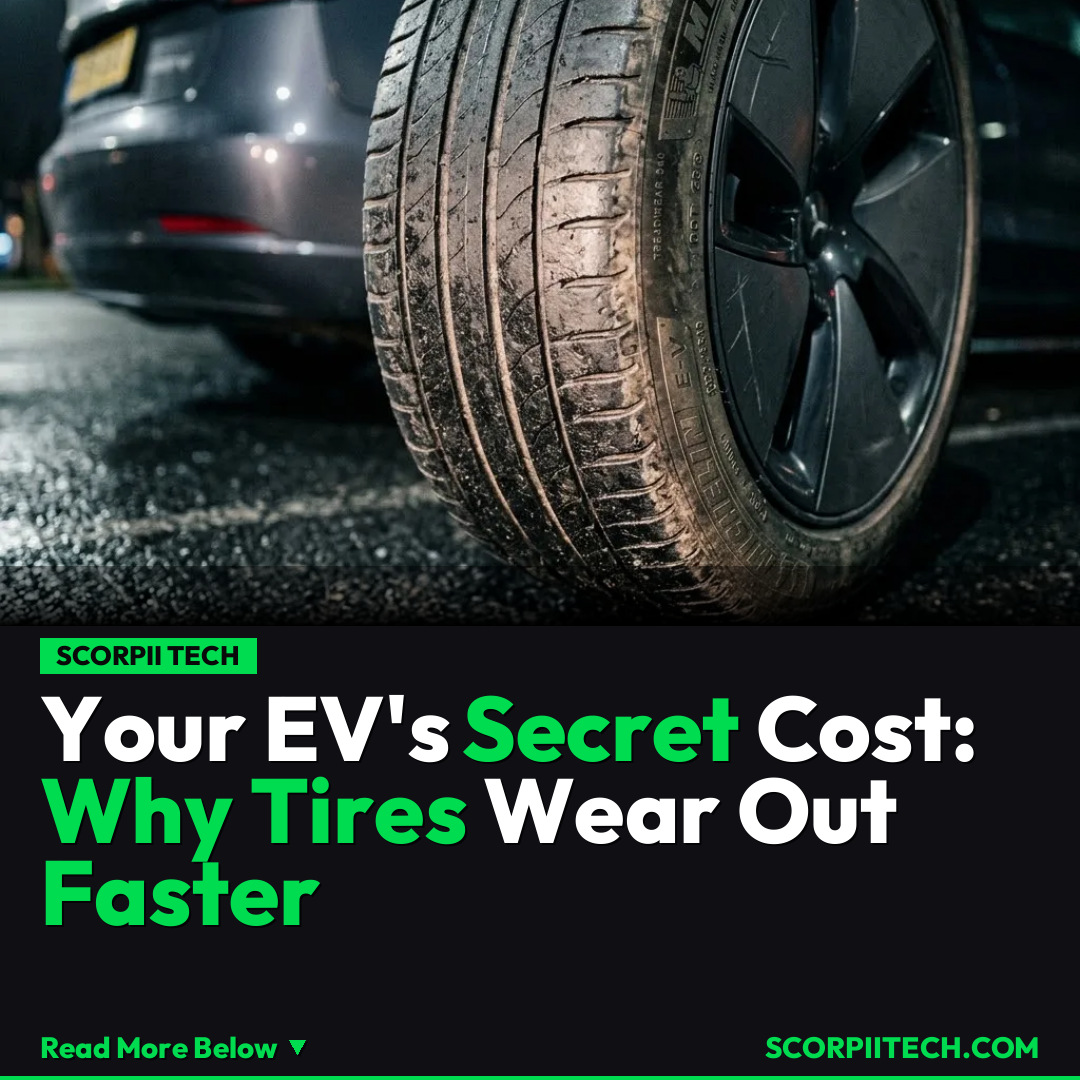 Your EV's Secret Cost: Why Tires Wear Out Faster