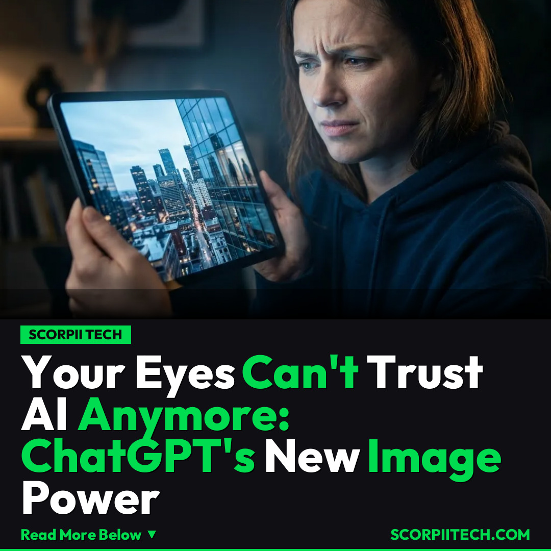 Your Eyes Can't Trust AI Anymore: ChatGPT's New Image Power