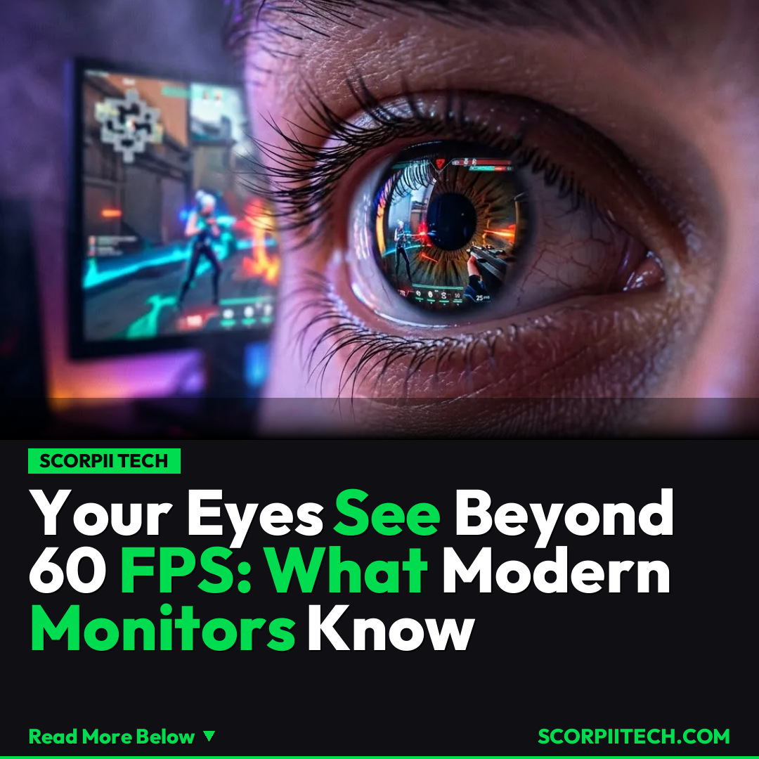 Your Eyes See Beyond 60 FPS: What Modern Monitors Know