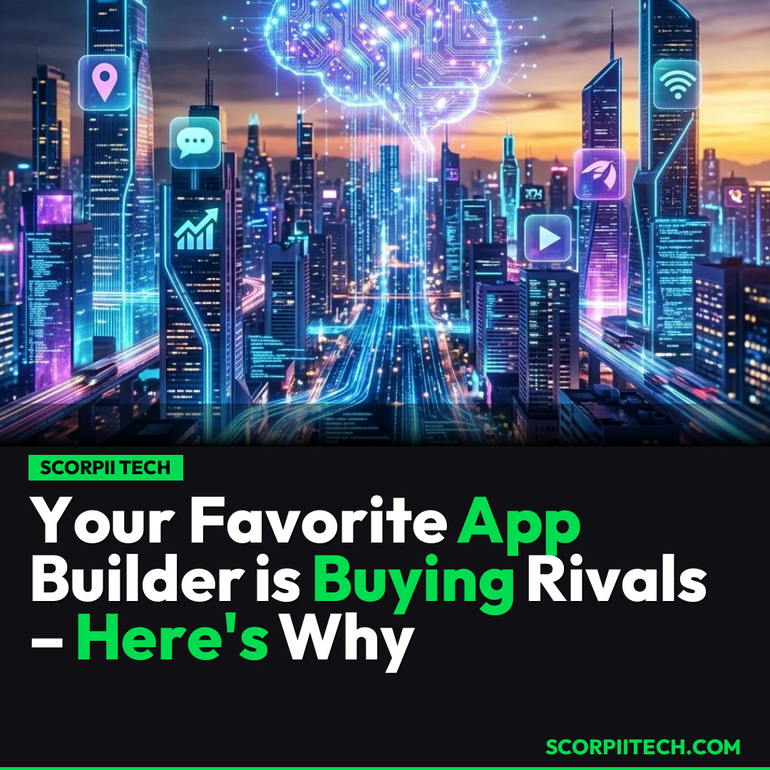 Your Favorite App Builder is Buying Rivals – Here's Why