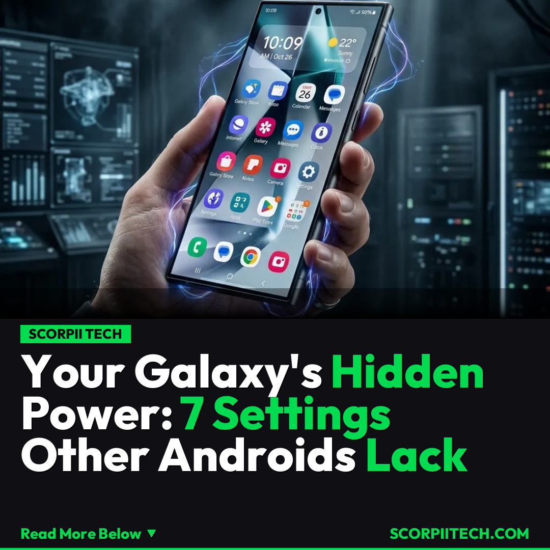 Your Galaxy's Hidden Power: 7 Settings Other Androids Lack