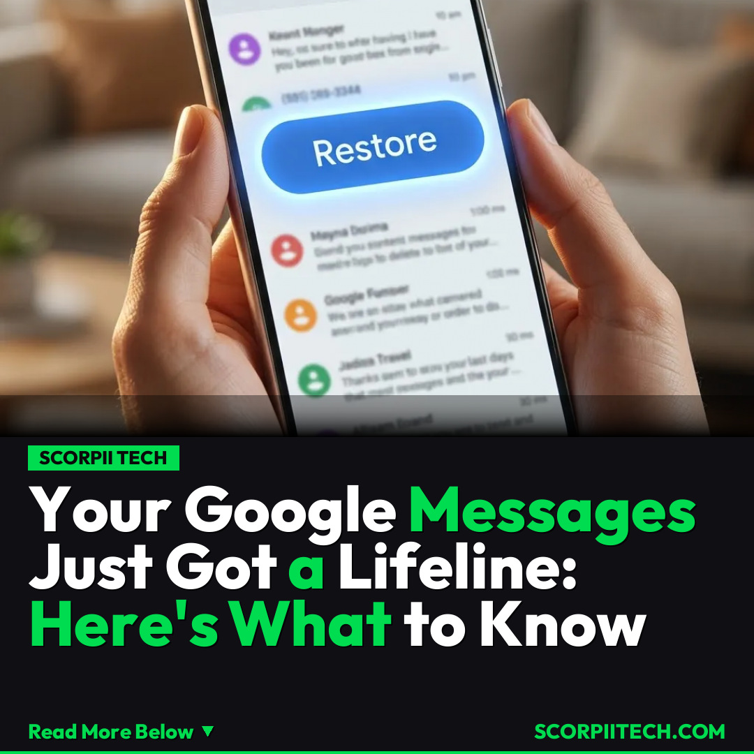 Your Google Messages Just Got a Lifeline: Here's What to Know