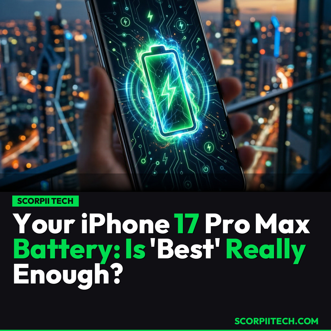 Your iPhone 17 Pro Max Battery: Is 'Best' Really Enough?