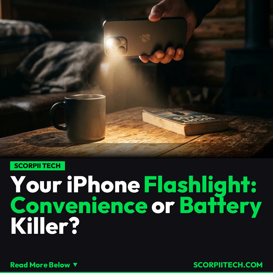 Your iPhone Flashlight: Convenience or Battery Killer?