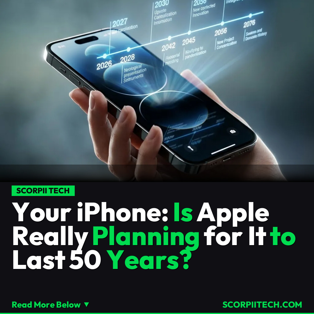 Your iPhone: Is Apple Really Planning for It to Last 50 Years?