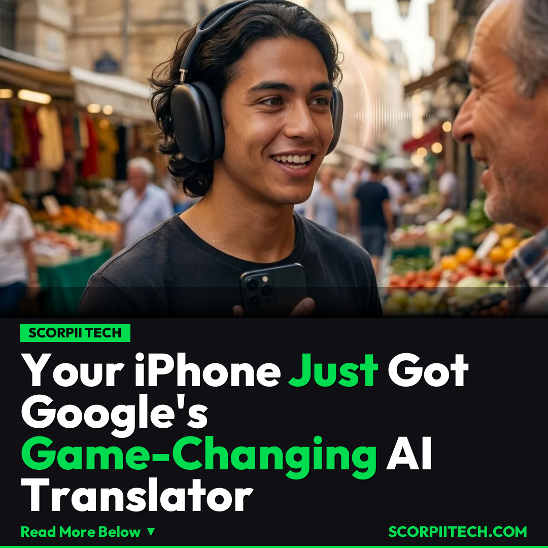Your iPhone Just Got Google's Game-Changing AI Translator