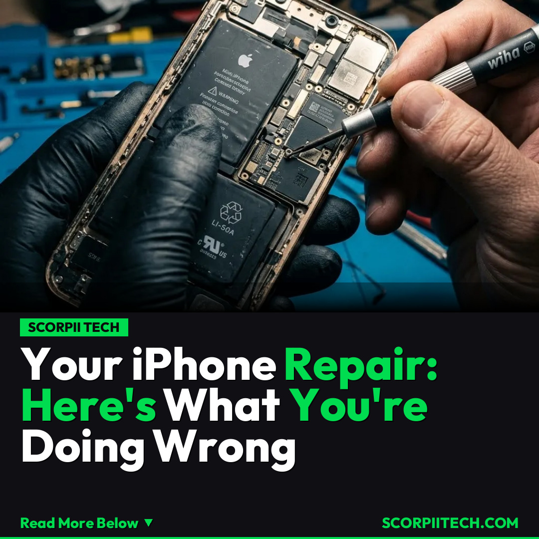 Your iPhone Repair: Here's What You're Doing Wrong