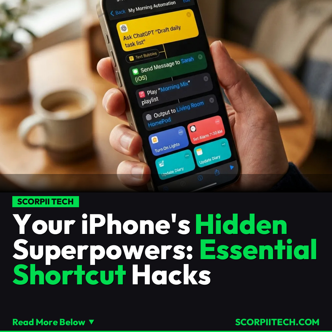 Your iPhone's Hidden Superpowers: Essential Shortcut Hacks