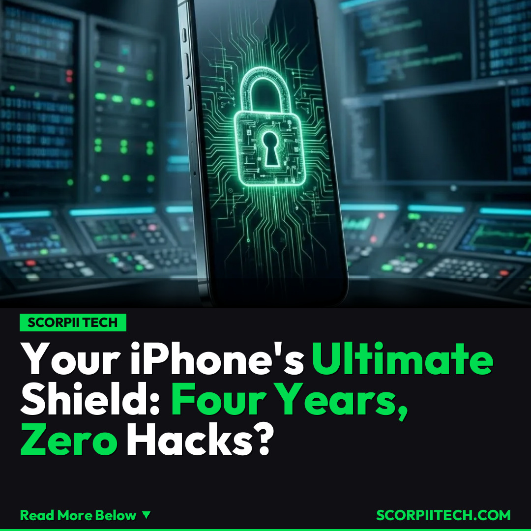 Your iPhone's Ultimate Shield: Four Years, Zero Hacks?