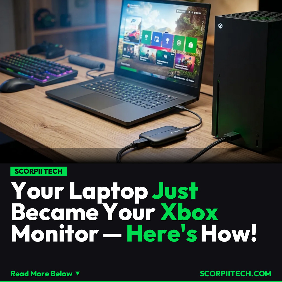 Your Laptop Just Became Your Xbox Monitor — Here's How!