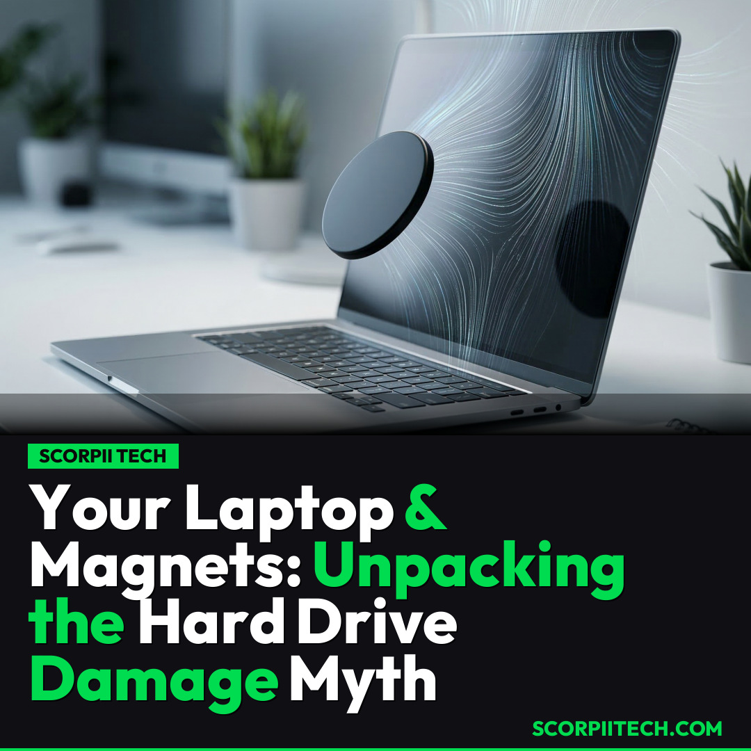 Your Laptop & Magnets: Unpacking the Hard Drive Damage Myth