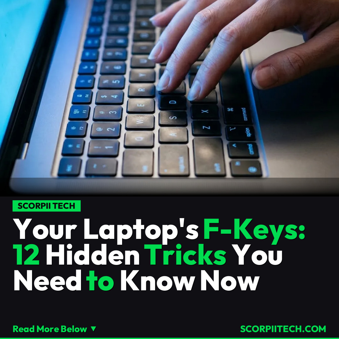 Your Laptop's F-Keys: 12 Hidden Tricks You Need to Know Now