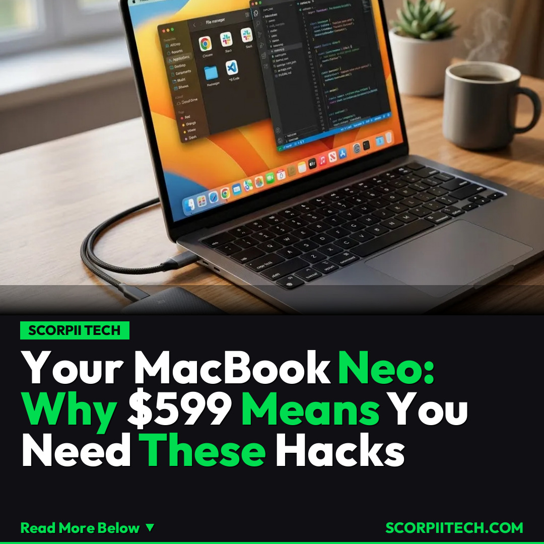 Your MacBook Neo: Why $599 Means You Need These Hacks
