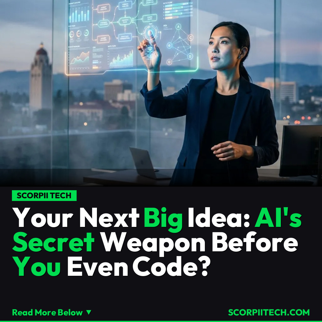 Your Next Big Idea: AI's Secret Weapon Before You Even Code?