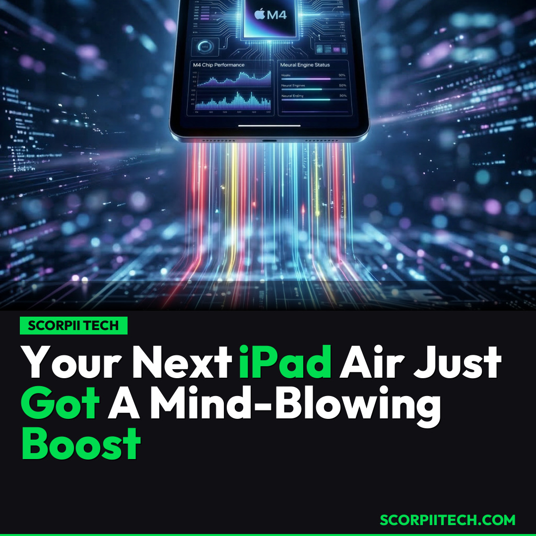Your Next iPad Air Just Got A Mind-Blowing Boost