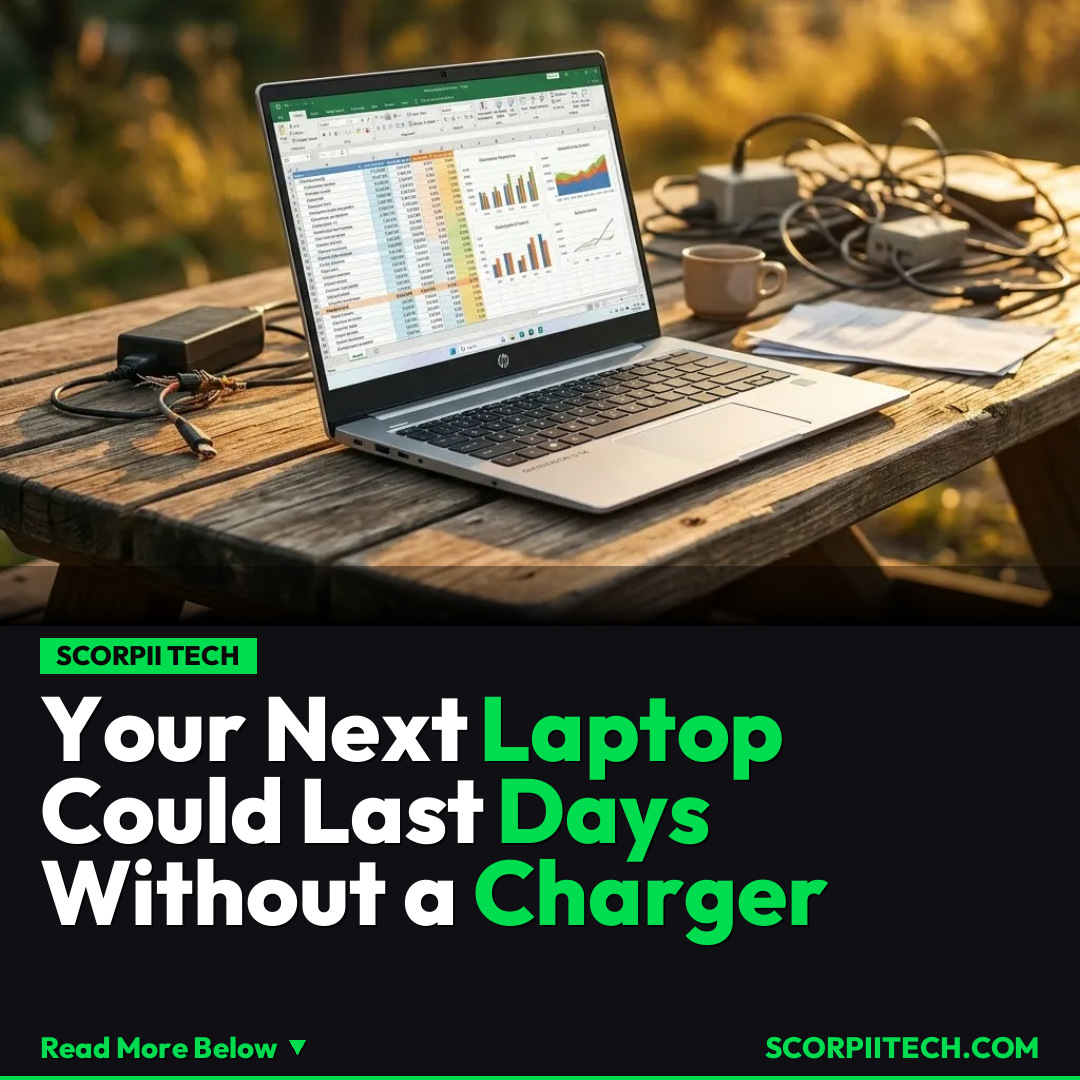 Your Next Laptop Could Last Days Without a Charger