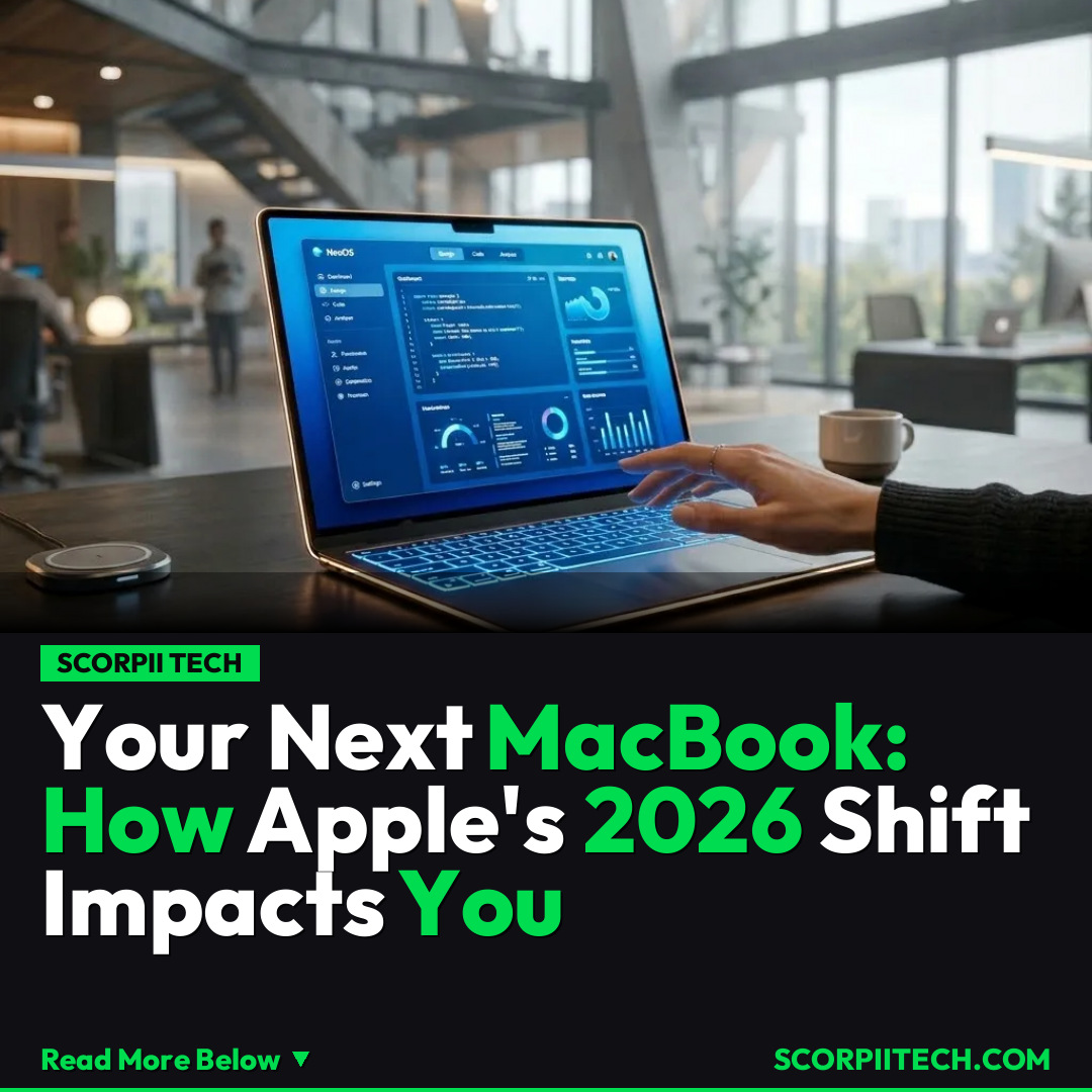 Your Next MacBook: How Apple's 2026 Shift Impacts You