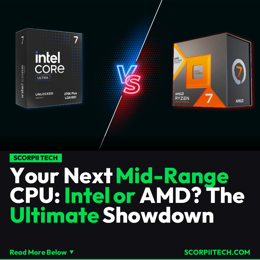 Your Next Mid-Range CPU: Intel or AMD? The Ultimate Showdown