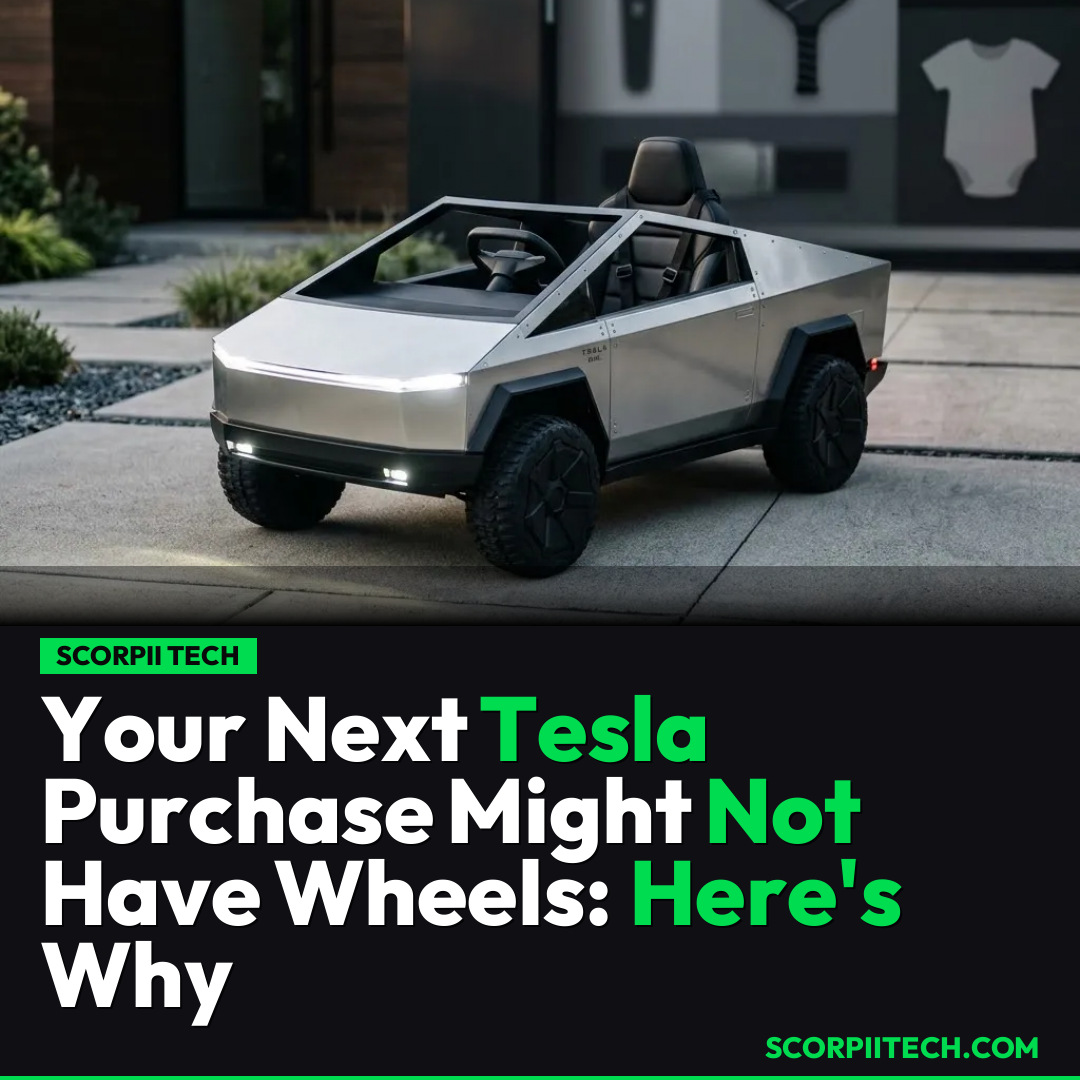 Your Next Tesla Purchase Might Not Have Wheels: Here's Why