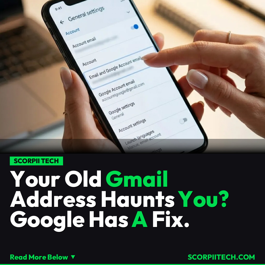 Your Old Gmail Address Haunts You? Google Has A Fix.