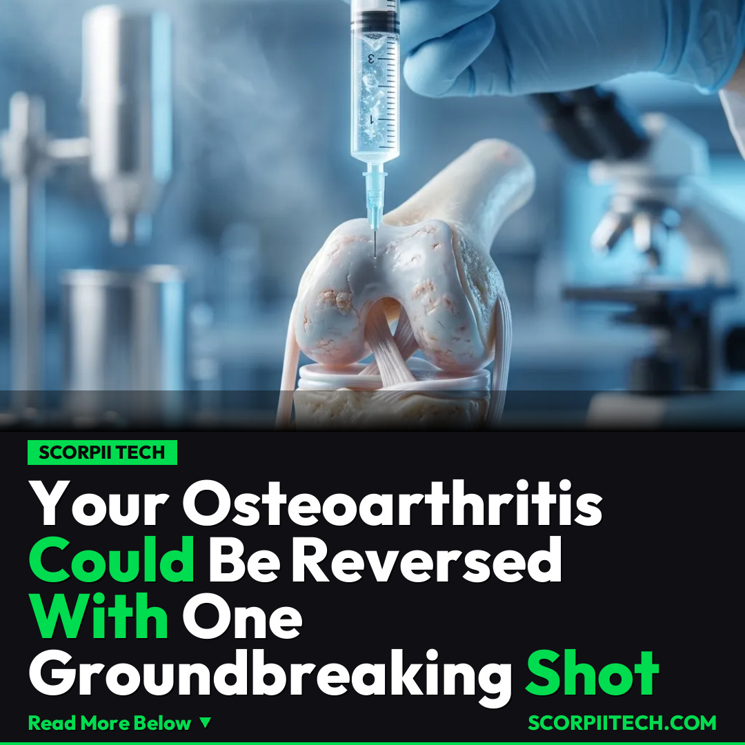 Your Osteoarthritis Could Be Reversed With One Groundbreaking Shot