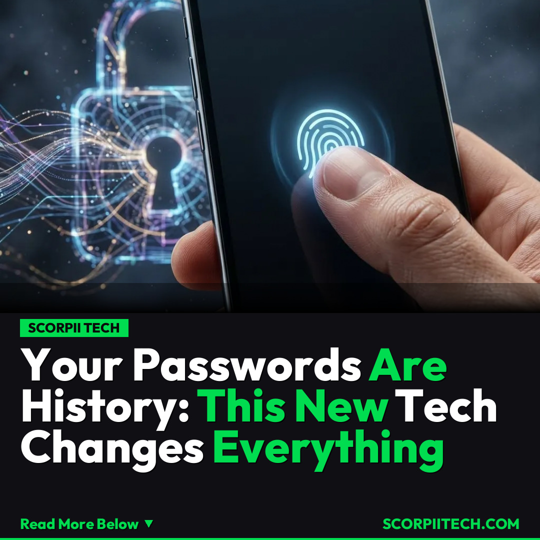 Your Passwords Are History: This New Tech Changes Everything