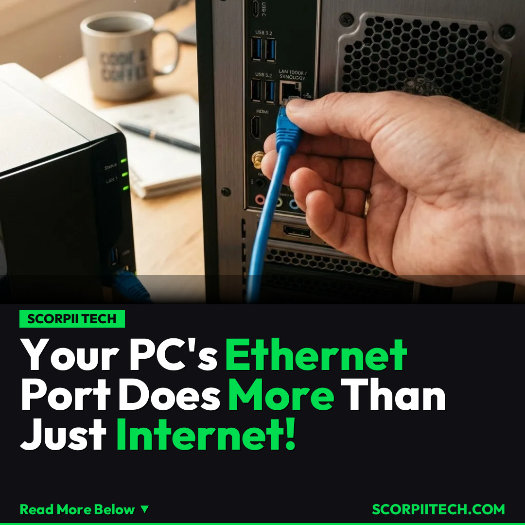 Your PC's Ethernet Port Does More Than Just Internet!