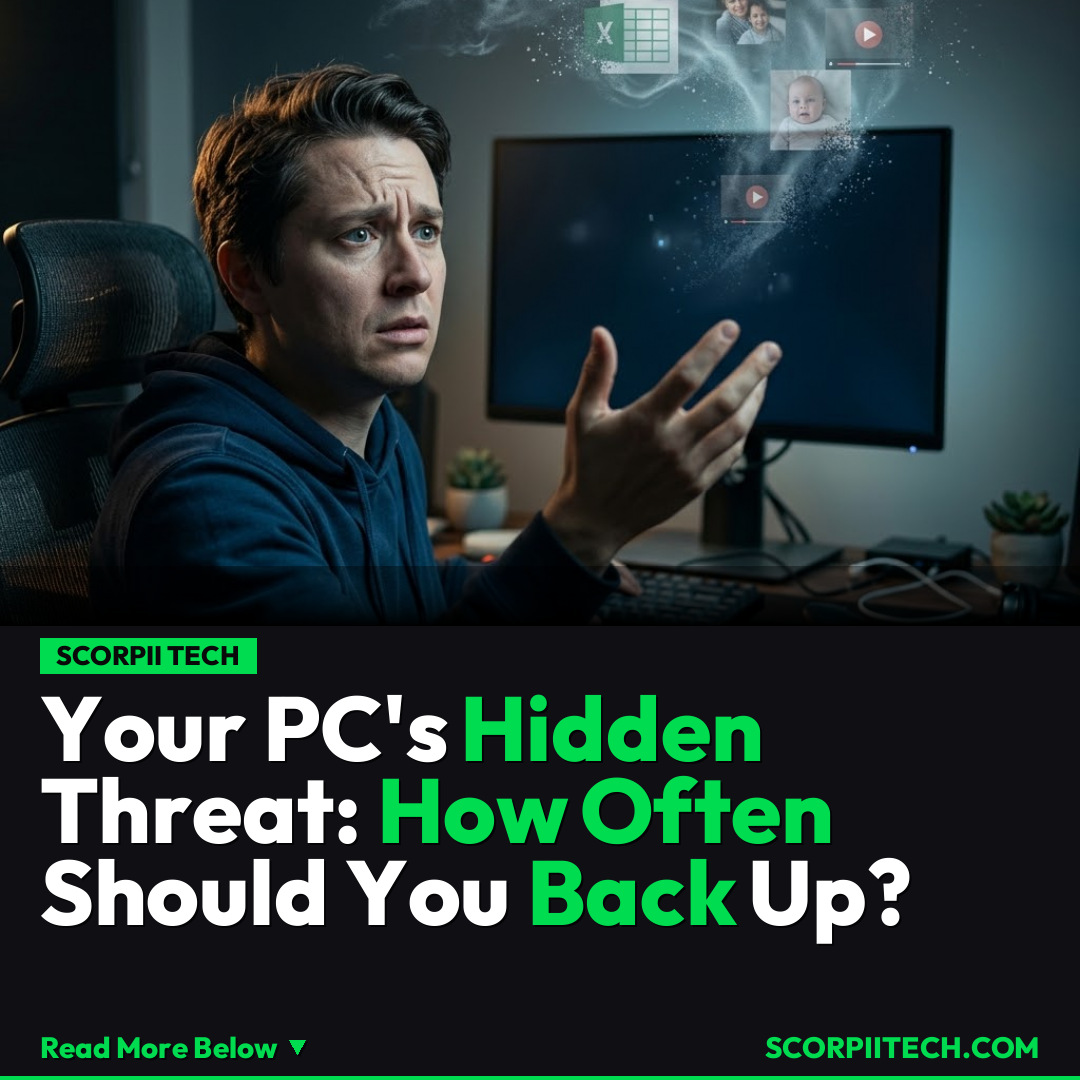 Your PC's Hidden Threat: How Often Should You Back Up?